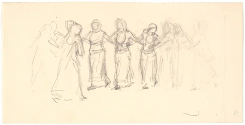 Dancing Greek women