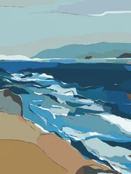 Blue Ocean Shore