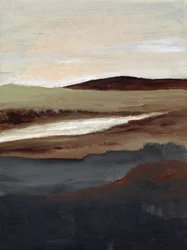 Earthy River Landscape