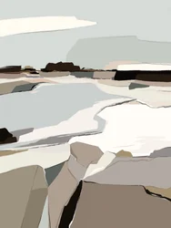 Serene Abstract Land