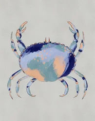 Serene Blue Crab
