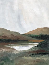 Serene Mountain Lake