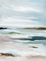 Tranquil Coastal Abstract