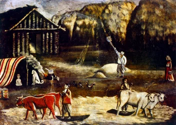 Farm scene
