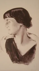 Portrait of the Poetess Anna Akhmatova