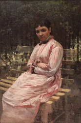 In a Park (Portrait of the Artist