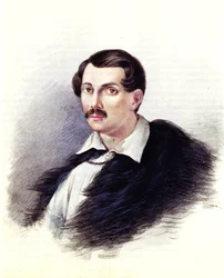 Portrait of Decembrist Alexander Alexandrovich Bestuzhev