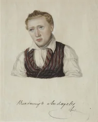 Portrait of the Decembrist Vladimir Nikolayevich Likharev