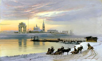 Angara at Irkutsk, 1886