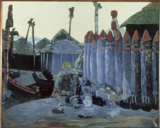 N. K. Roerich, Pagan Temple