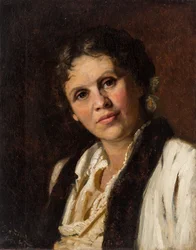 Portrait of Sophia Kuvshinnikova (1847-1907)