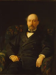 Portrait of the Poet Nikolay Nekrasov, 1872