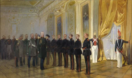 The Presentation of the Siberian Cossack Regiment to Emperor Nicholas I in 1833