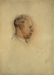 Portrait of the composer Sergei Prokofiev (1891-1953)