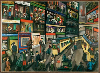 Street Scene in Berlin
