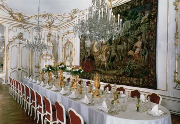 The State Banqueting Hall designed by Nikolaus Pacassi
