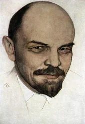 Portrait of Vladimir Ilyich Ulyanov called Lenin (1870 - 1924)