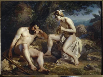 Mercury Lulling Argus to Sleep