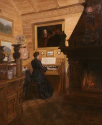 Woman by the Cembalo
