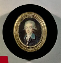 Portrait Miniature of Count Hans Axel von Fersen