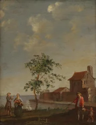 Landscape with Figurative Staffage