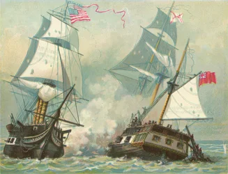 Fight between the Constitution and Guerriere