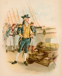 John Paul Jones, First Captain of the US Navy