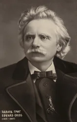 Edvard Grieg, Norwegian composer and pianist (1843-1907)