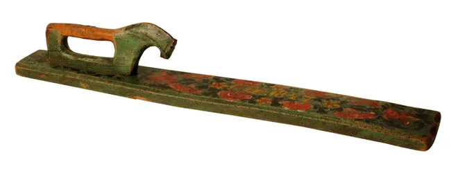 Scandinavian painted mangle board