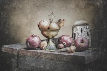 Rustic Autumn Still Life