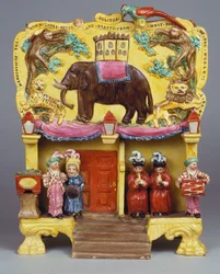 An Earthenware Group of 