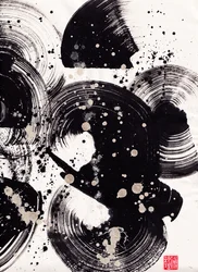 Circle Ink Abstraction 2, 2015