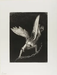 And I Saw an Angel Come Down from Heaven, Having the Key of the Bottomless Pit and a Great Chain in His Hand, plate 8 of 12