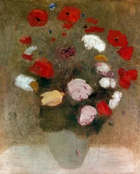 Bouquet with poppies