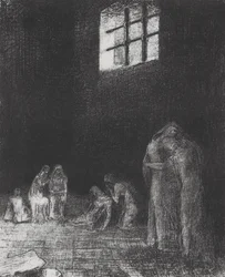 In the Shadow, People Weep and Pray...