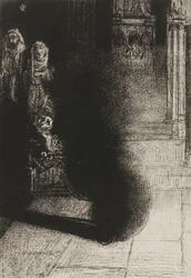 Frontispiece for Les Flambeaux noirs by Emile Verhaeren