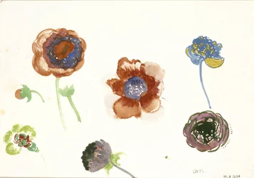 Eight Studies of Flowers