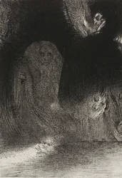 I Have Sometimes Seen in the Sky What Seemed to Be Like Forms of Spirits, plate 21 of 24