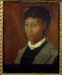 Madame Odilon Redon Portrait of Camille Redon née Falte (1853-1923)