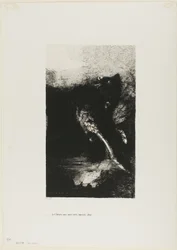 The Chimera with Green Eyes Turns, Bays, plate 7 from The Temptation of Saint Anthony (1st series)