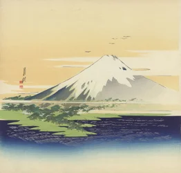 Fuji from the Beach at Mio