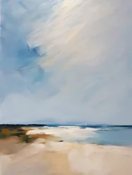 Abstract Beach Serenity