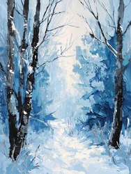 Winter Forest Light