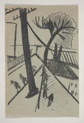 Untitled (Futurist City Scene) from 