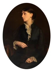Portrait of Fidelia Bridges