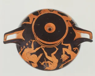 Attic Red-figure kylix, 500-450 BC