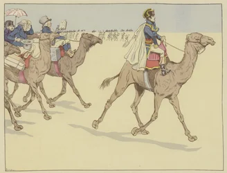 Arrived in the Land of the Pharaohs, Napoleon Went Everywhere Followed by a Commission of Scholars and Artists Who Had Never Ridden on the Back of a Camel, 1 July 1798