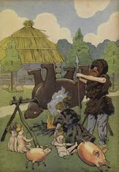 Barbarian from Gaul, Cooking a Bear