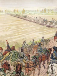Napoleon Crossing the Rhine, 1 October 1805