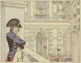 Napoleon sees King Louis XVI for the second time, 20 June 1792